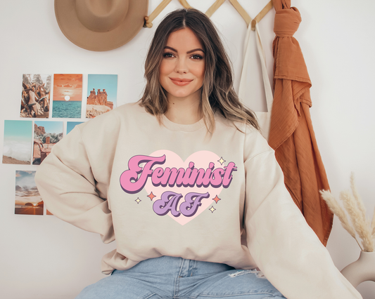 Feminist AF Sweatshirt