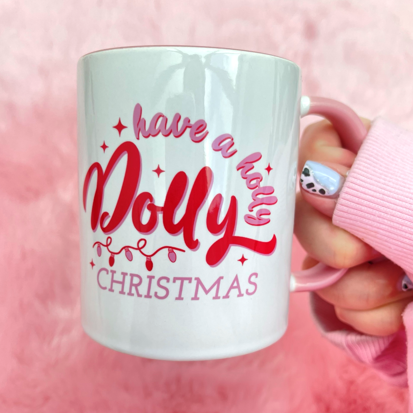 Have A Holly Dolly Christmas Mug