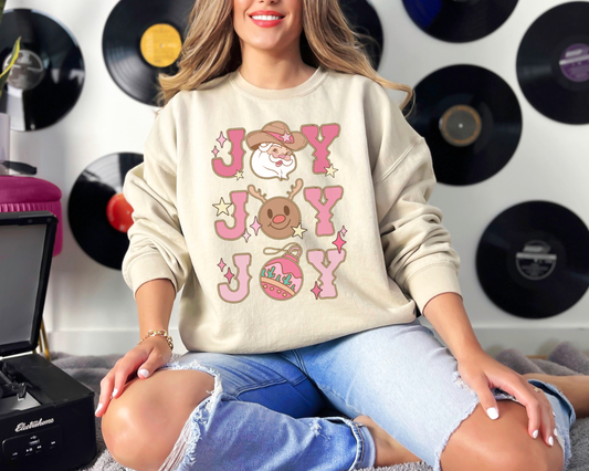 Western Joy Christmas Sweatshirt