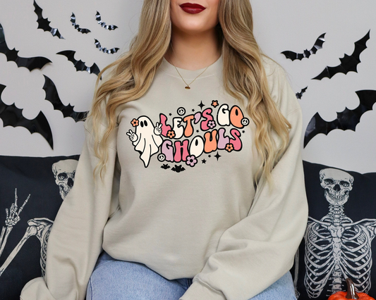 Let's Go Ghouls Halloween Sweatshirt