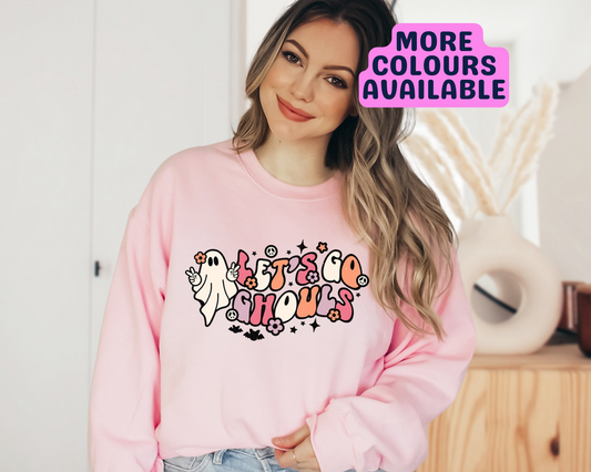 Let's Go Ghouls Halloween Sweatshirt