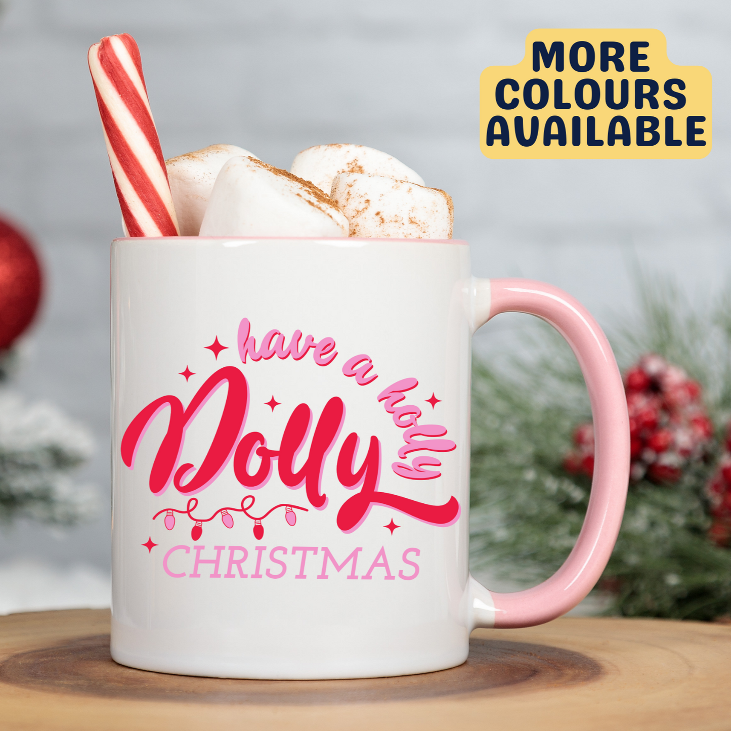 Have A Holly Dolly Christmas Mug