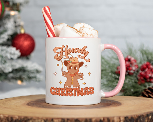 Howdy Christmas Mug