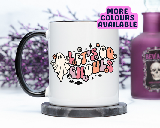 Let's Go Ghouls Halloween Mug