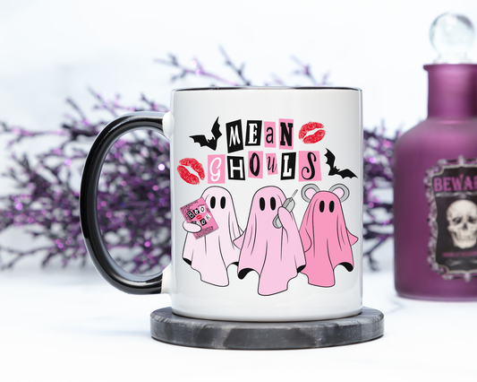 Mean Ghouls Halloween Mug