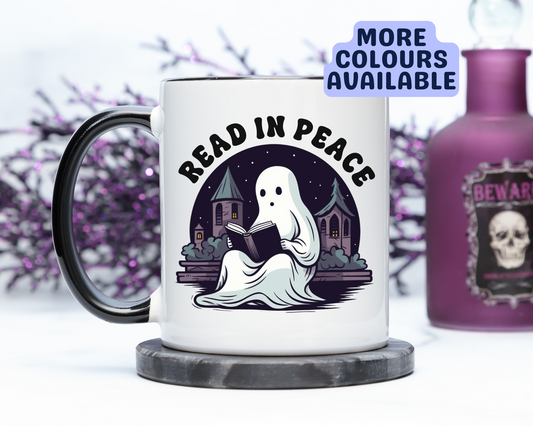 Read in Peace Halloween Mug