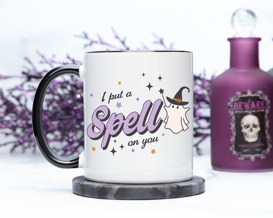 I Put A Spell On You Halloween Mug