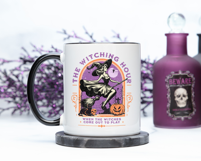 The Witching Hour Halloween Mug