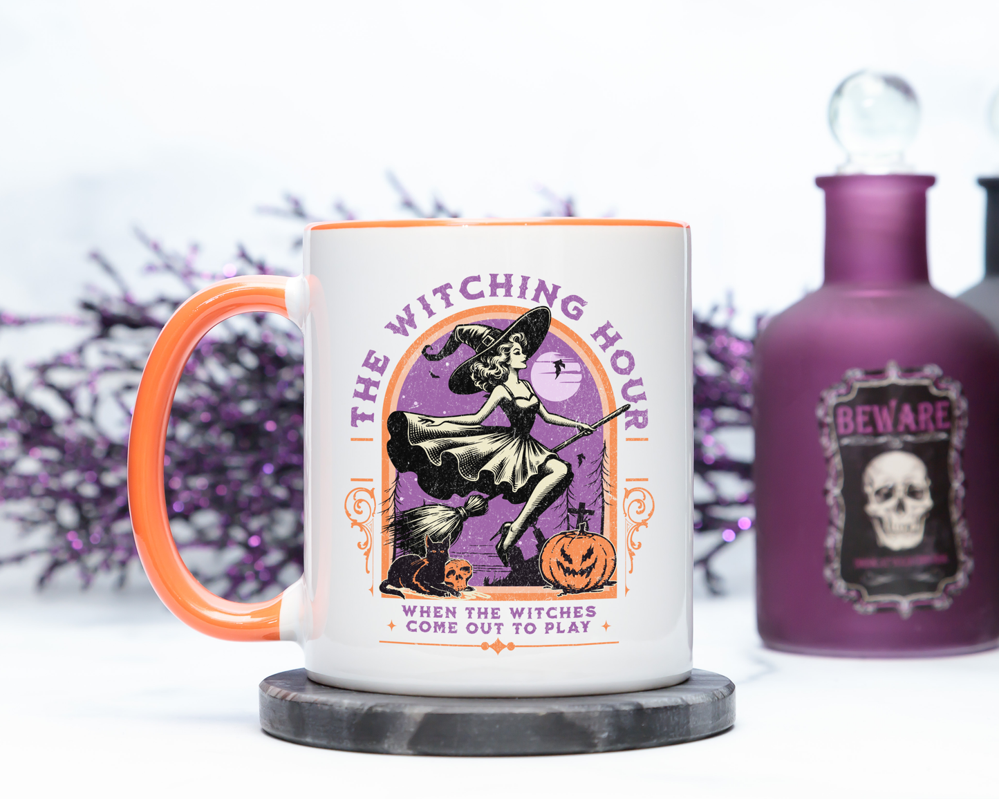 The Witching Hour Halloween Mug