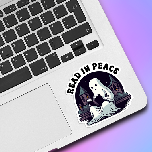 Read in Peace Vinyl Sticker