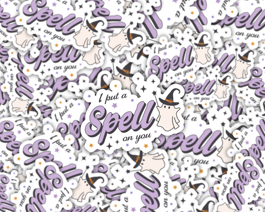 I Put A Spell On You Vinyl Sticker