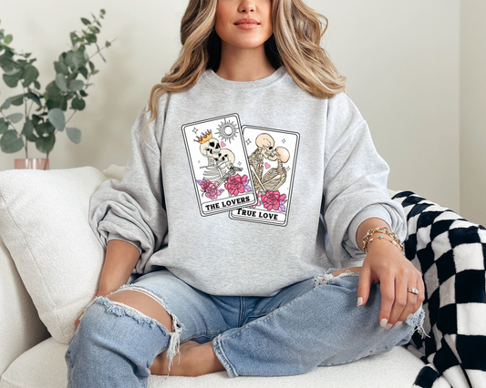 The Lovers Tarot Card Sweatshirt